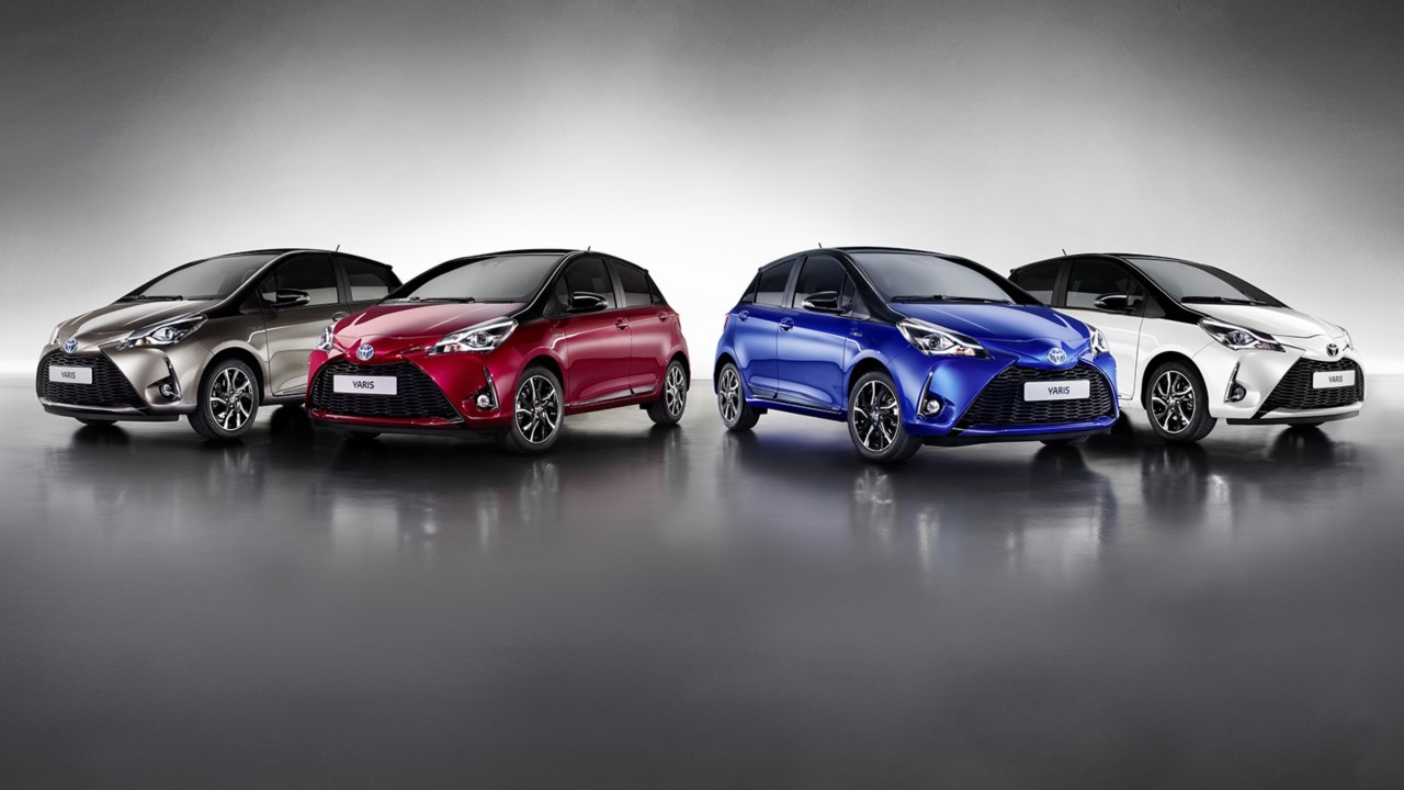 How did European R&D update the Yaris